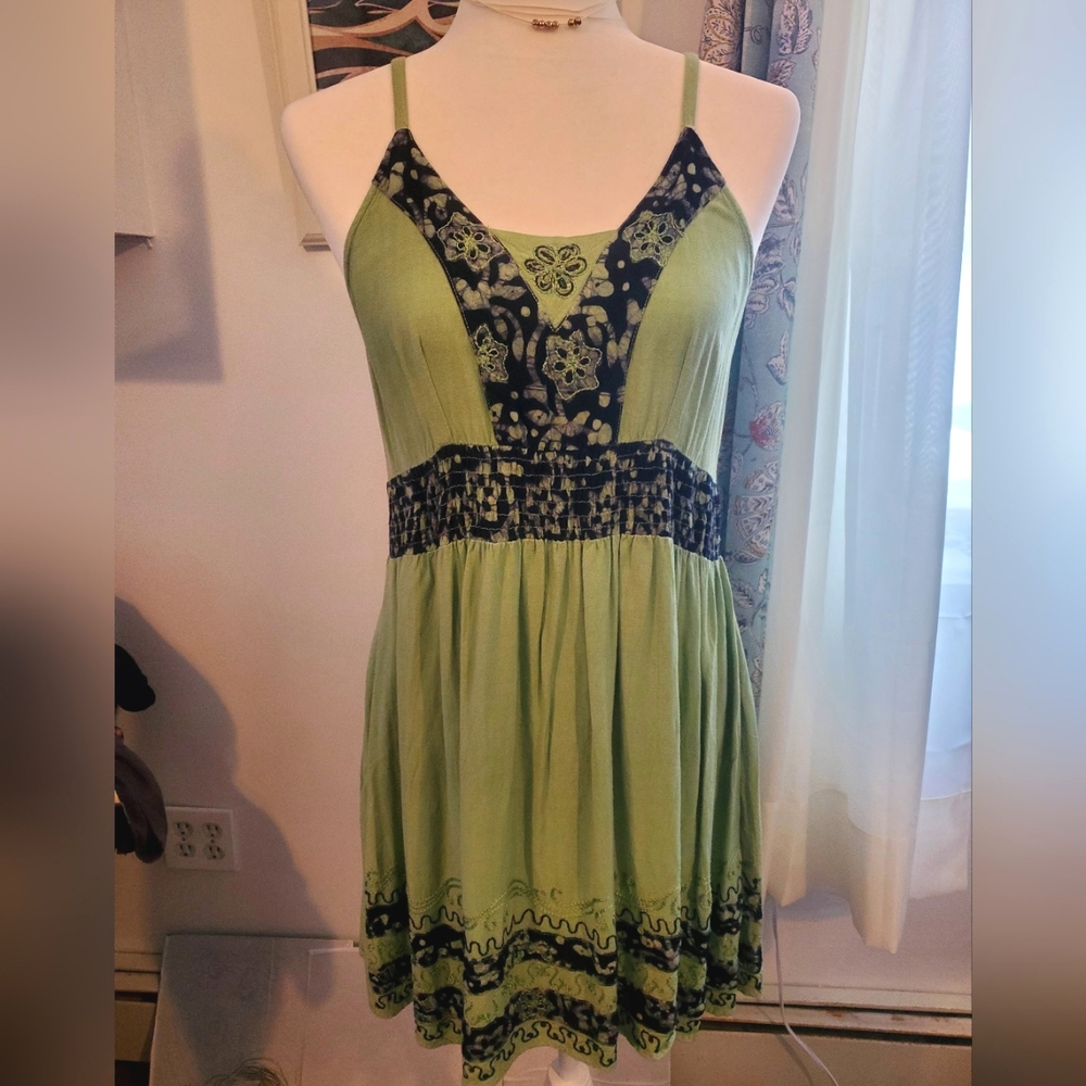 Sundress with Crochet & Stretch